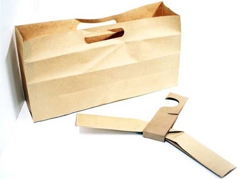H + Bag. De percha de ropa a bolsa de papel | tecno4 | Scoop.it