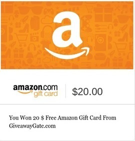 Free Amazon Gift card Giveaway | Freakinthecage Webdesign Lesetips | Scoop.it