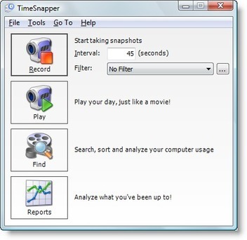 TimeSnapper - The Automatic Screenshot Journal | Geeks | Scoop.it