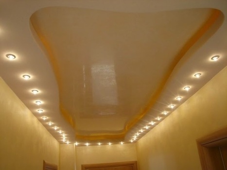 Cool Modern False Ceiling Designs For Living Ro