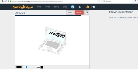 Sketchdaily: Cómo aprender a dibujar haciendo garabatos online  | TIC & Educación | Scoop.it