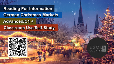 German Christmas Markets - Advanced ESL Reading C1+ | Reading Resources for ELT | Scoop.it