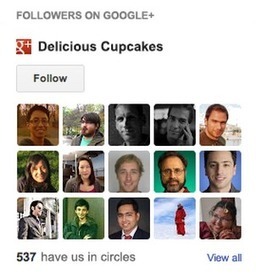 Añadir el gadget de seguidores de Google+ | TIC & Educación | Scoop.it