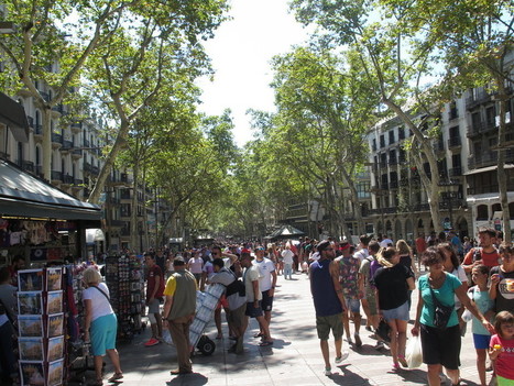 Barcelona's Las Ramblas: economic powerhouse and symbolic heart of a city | IELTS, ESP, EAP and CALL | Scoop.it