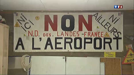Notre-Dame-des-Landes en guerre contre le futur a&eacute;roport de Nantes - Vid&eacute;o replay du journal televise : Le journal de 13h - TF1 | ACIPA | Scoop.it