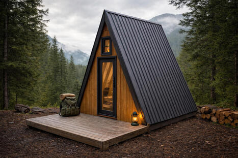 10x12 A frame cabin plans | Garden Plans | Scoop.it