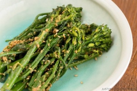 Broccolini Gomaae | Salad Recipe | Just One Cookbook | The Asian Food Gazette. | Scoop.it
