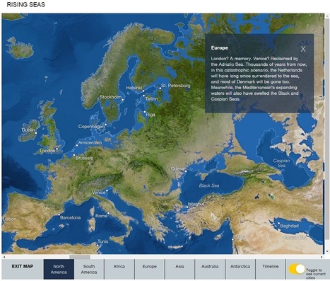 Efectos del deshielo en los continentes. Vídeo y mapa | TIC & Educación | Scoop.it