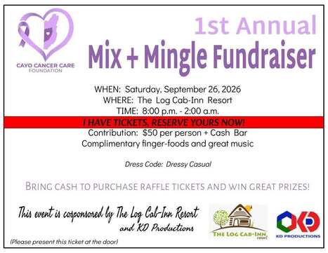 CCCF Mix & Mingle Fundraiser | Cayo Scoop!  The Ecology of Cayo Culture | Scoop.it