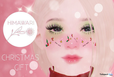 Christmas Face Tattoo 1L Promo Gift by Himawari | Teleport Hub - Second Life Freebies | Teleport Hub | Scoop.it