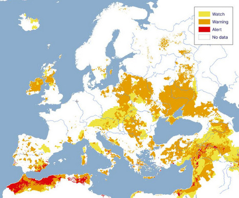 EDO European Drought Observatory - Current drought situation in Europe (late January 2025) | MED-Amin network | Scoop.it