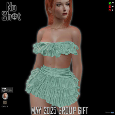 Lilith Top & Skirt May 2025 Group Gift by NoShot | Teleport Hub - Second Life Freebies | Second Life Freebies | Scoop.it