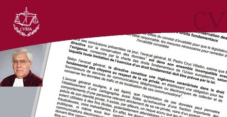 L'avocat général de la CJUE condamne la conservation des données de connexion | Geeks | Scoop.it