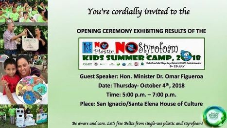 No Styrofoam Summer Camp Exhibit Launch | Cayo Scoop!  The Ecology of Cayo Culture | Scoop.it