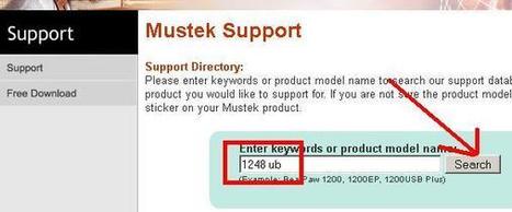mustek 1248ub gratuit windows 7