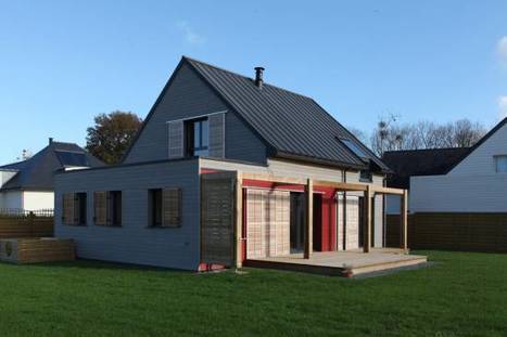 [Inspiration] Une maison bois-béton transformée pour atteindre la norme RT 2012 | Build Green, pour un habitat écologique | Scoop.it