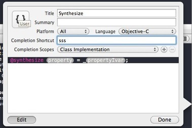 Using XCode 4 Snippets | iOS & macOS development | Scoop.it
