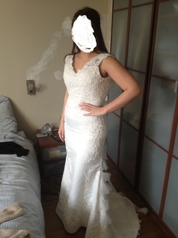 Robe de mariée d'occasion couleur blanche T38/40 | Robes de mariée d'occasion | Scoop.it