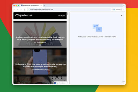 Pantalla dividida de Google Chrome, dos pesta&ntilde;as simult&aacute;neas | TIC & Educaci&oacute;n | Scoop.it