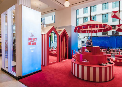 Christian Louboutin Sets Up Beach-themed Pop-up at Selfridges – | Pop-up stores | Scoop.it