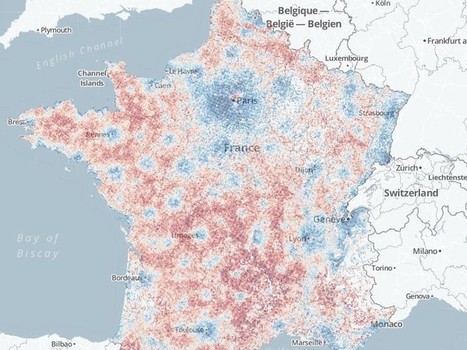 Une VISUALISATION bien ficelée: les revenus des Français par carrés de 200m - Assoc Regards Citoyens | actions de concertation citoyenne | Scoop.it