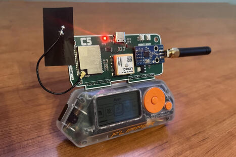 Rabbit-Labs Flipper Zero ESP32-C5 multi-board features CC1101, GPS, and dual-band Wi-Fi 6 - CNX Software | Embedded Systems News | Scoop.it