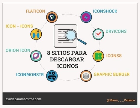  8 sitios para descargar iconos | TIC & Educación | Scoop.it