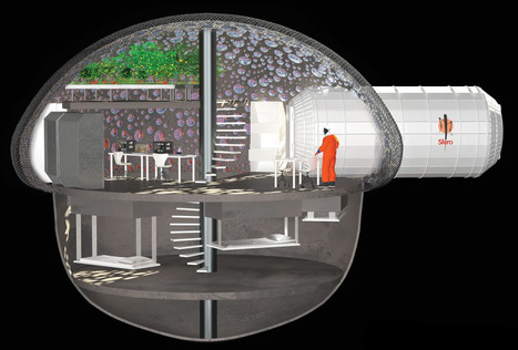 3D-printed bubble house proposed for living on Mars | Amazing Science | Scoop.it