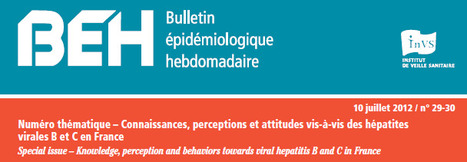 BEH n°29-30/2012 : hépatites virales B et C en France | sida | Scoop.it