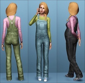 Salopette pour femmes enceintes | Les Sims | Scoop.it