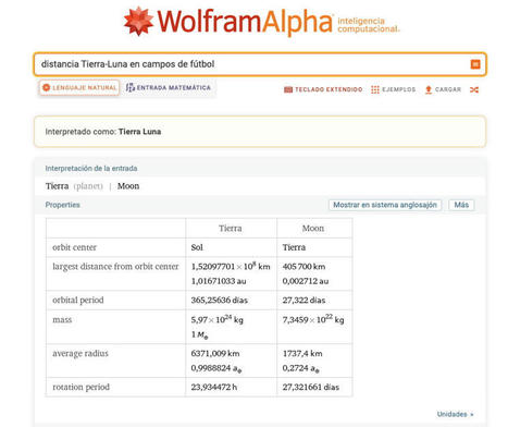 Wolfram Alpha ya est&aacute; disponible en castellano | tecno4 | Scoop.it
