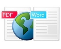 Cómo convertir de PDF a Word | TIC & Educación | Scoop.it