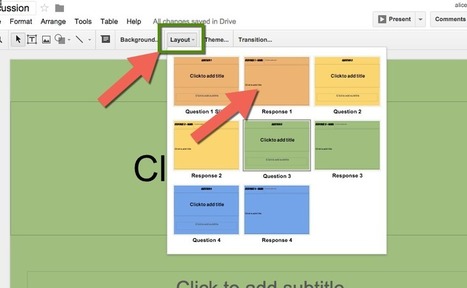 Google Slides: Use a Discussion Template with your class (@alicekeeler) | Moodle and Web 2.0 | Scoop.it
