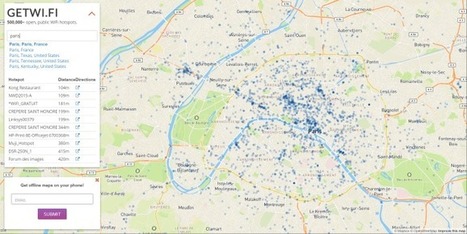 GetWi.Fi : une carte des réseaux Wi-Fi ouverts dans le monde - Tech - Numerama | Geeks | Scoop.it