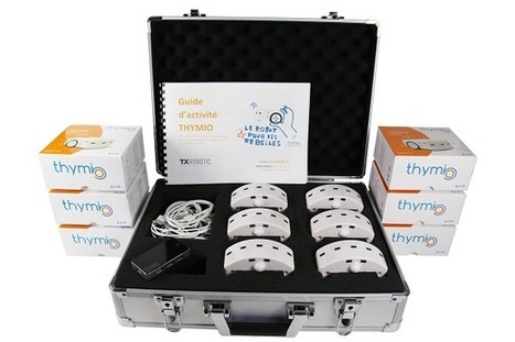 Pack éducation de 6 robots Thymio 2 avec valise de transport | Courants technos | Scoop.it