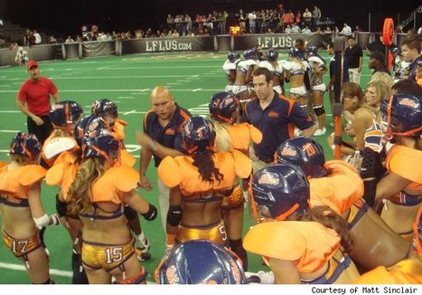 A Former Redskins Linebacker Coaches In The Lingerie Football League | LFL - Lingerie Football League | Scoop.it