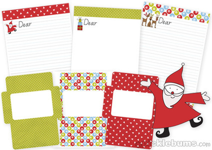2011 Christmas Printable Series &ndash; Christmas Letter Writing Set. | Writing Activities for Kids | Scoop.it