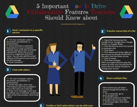 5 Collaborative Features Teachers Using Google Drive Should Know about via Eductors' tech  | iGeneration - 21st Century Education (Pedagogy & Digital Innovation) | Scoop.it