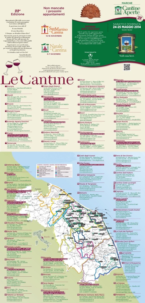 Le Marche Wine on site: Cantine Aperte 2014 | Good Things From Italy - Le Cose Buone d'Italia | Scoop.it