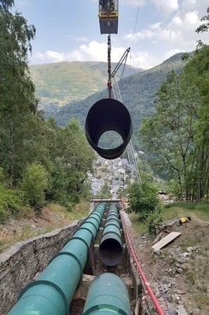 Centrale hydroélectrique de Saint-Lary Soulan : démontage de la conduite forcée Rive Droite | Vallées d'Aure & Louron - Pyrénées | Scoop.it