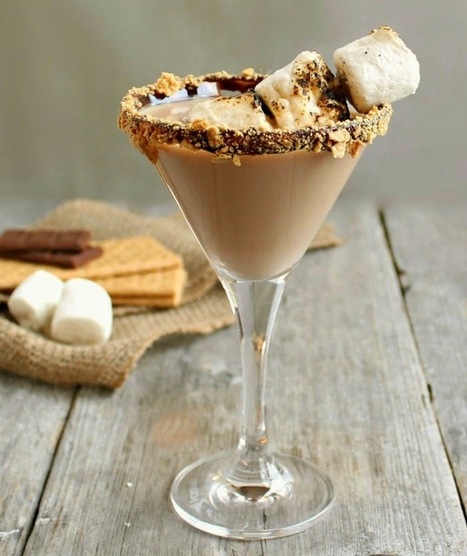 A Cocktail Life: S'mores Martini | foodSenses | Scoop.it