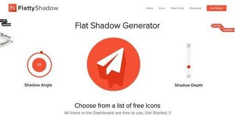 FlattyShadow, sencillo editor de iconos con sombreados planos para nuestros proyectos | TIC & Educación | Scoop.it