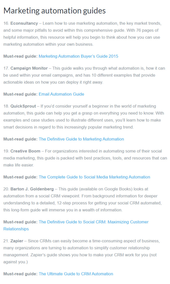 The definitive guide to 40 definitive marketing guides - Campaign Monitor | WHY IT MATTERS: Digital Transformation | Scoop.it