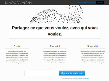 DIASPORA* ouvre ses portes | Toulouse networks | Scoop.it