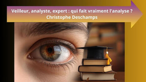Veilleur, analyste, expert : qui fait vraiment l'analyse ? Christophe Deschamps | Notebook or My Personal Learning Network | Scoop.it