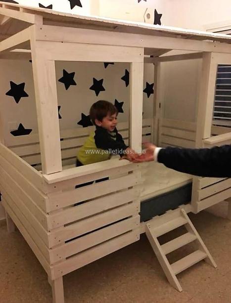 pallet bed for kid