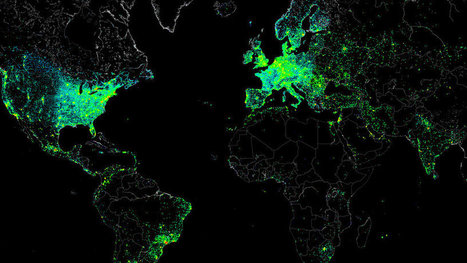 Infographic: Hackers Create An Amazing, Illegal Portrait Of The Internet | random computing | Scoop.it
