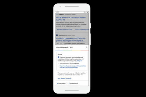 Google a une nouvelle id&eacute;e pour lutter contre la d&eacute;sinformation | H&eacute;sitations Vaccinales: Observatoire HESIVAXs | Scoop.it