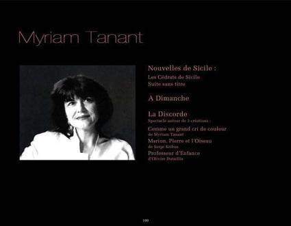 Myriam Tanant, l'Italie au coeur — | Revue de presse théâtre | Scoop.it
