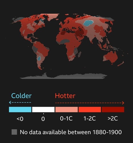 How much warmer is your city? | Stage 5  Changing Places | Scoop.it
